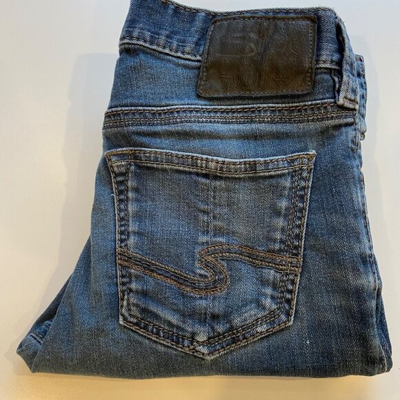 Silver Jeans Co. men jeans style Konrad slim leg size 29 Blue Denim Jeans - Picture 4 of 12